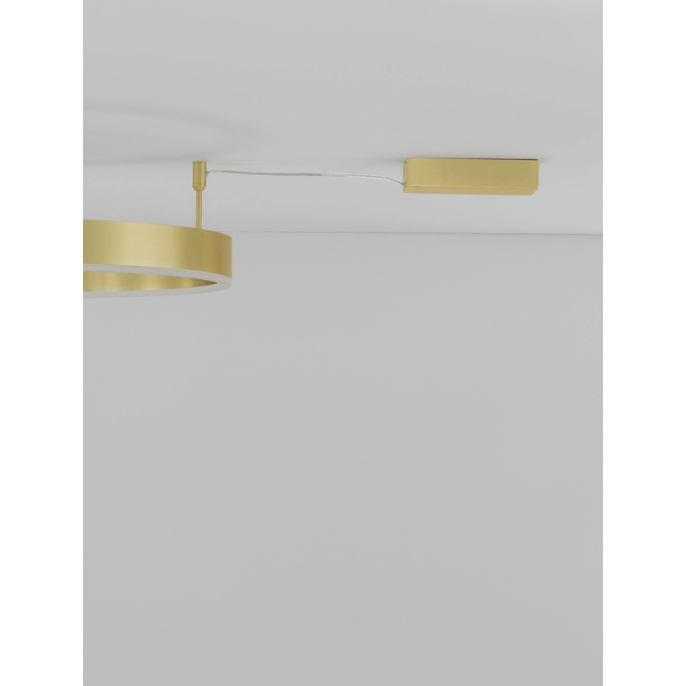 Ceiling lamp Motif gold Ø 60cm Lyora 5212017442956