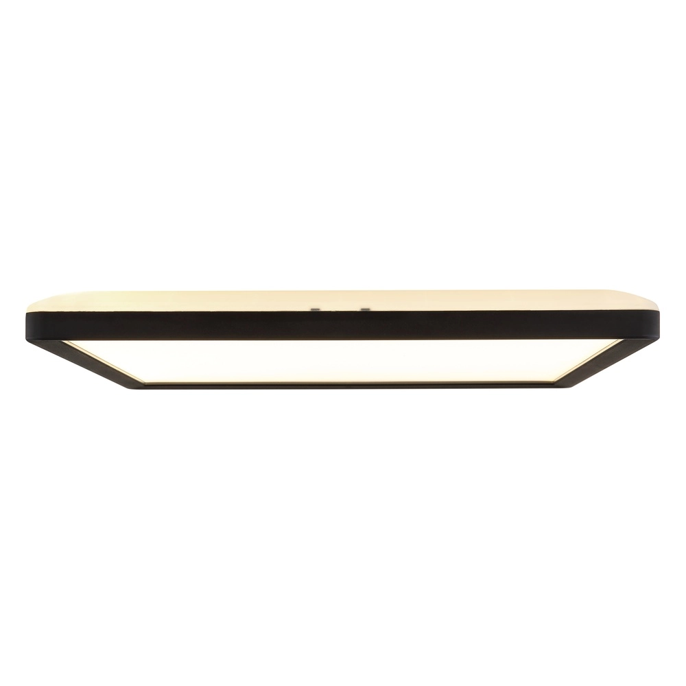 Plafonniere Sapana vierkant 29,4cm zwart Globo 9007371414390