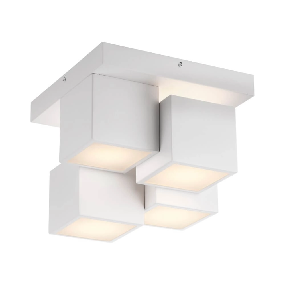 Witte plafondlamp Tetris wit Witte plafondlamp Tetris wit