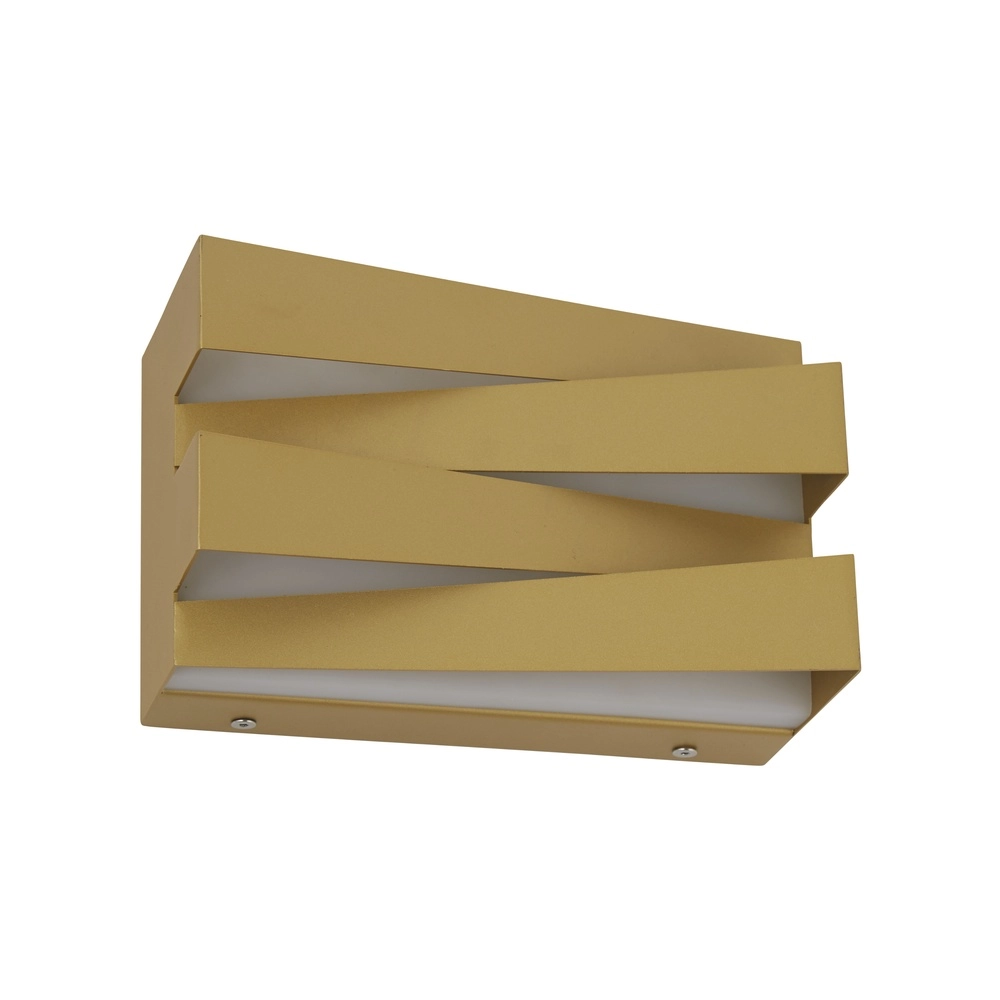 Design wandlamp Section goud