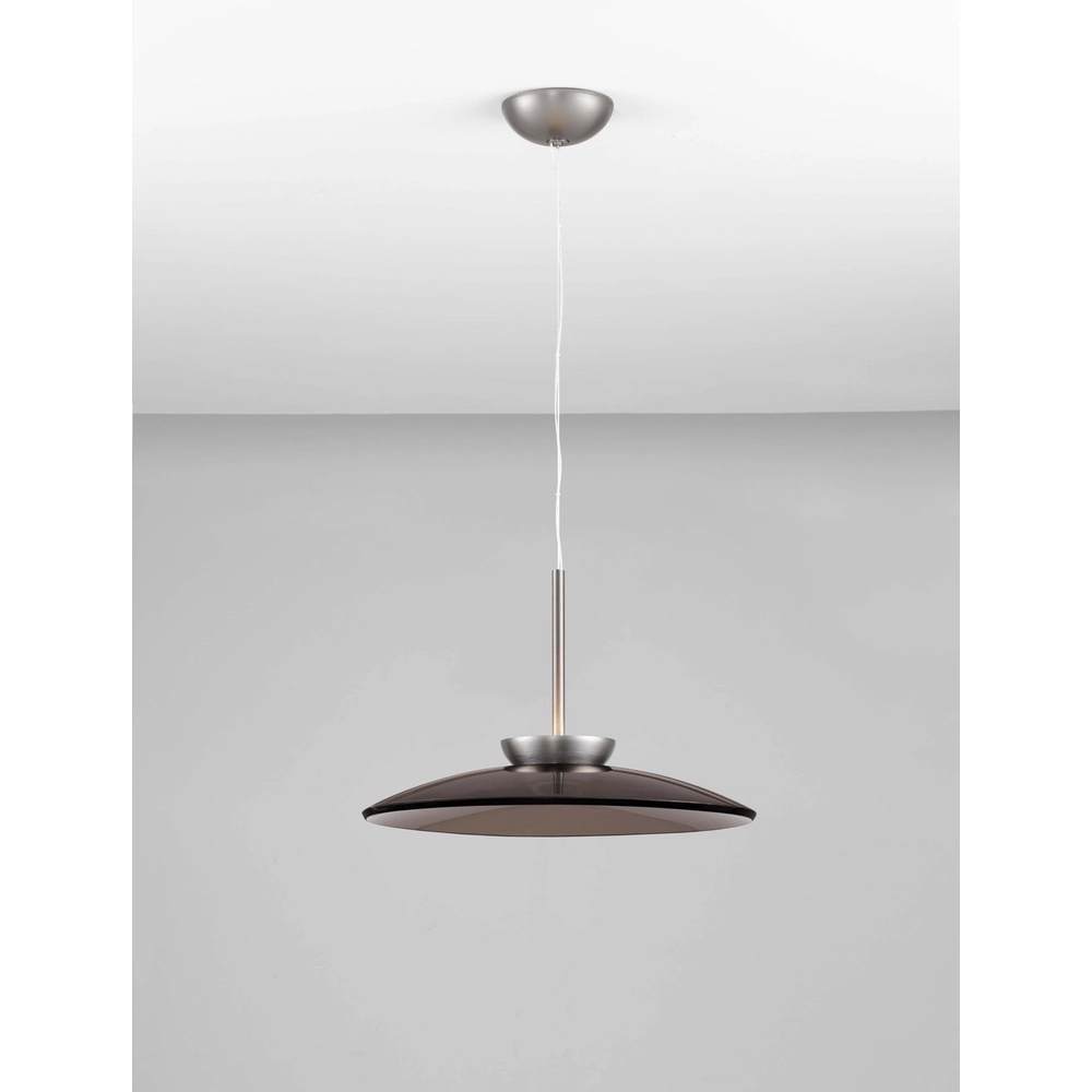 Hanglamp Esti smoke glas Ø 50cm