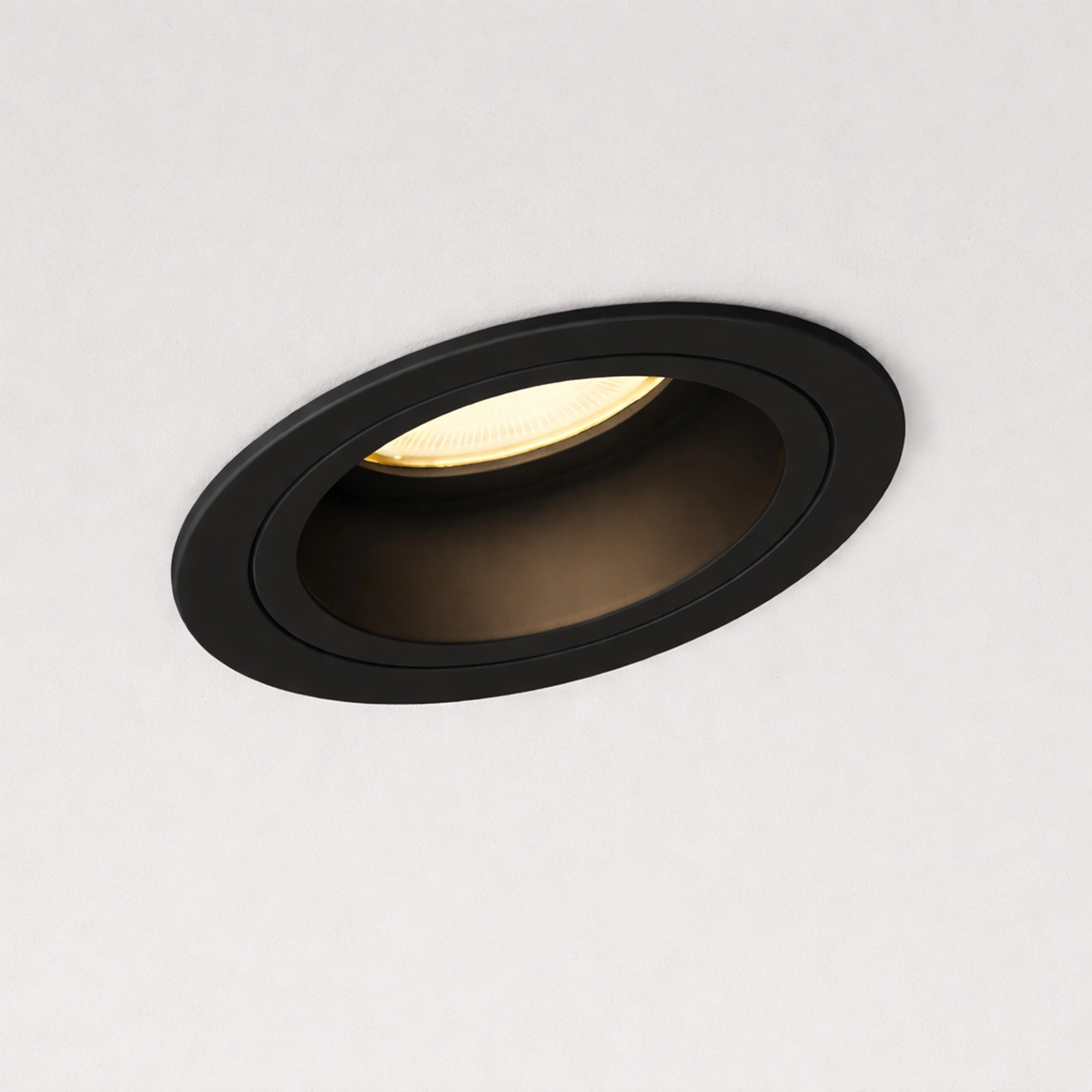 Inbouwspot Zelda rond IP65 zwart