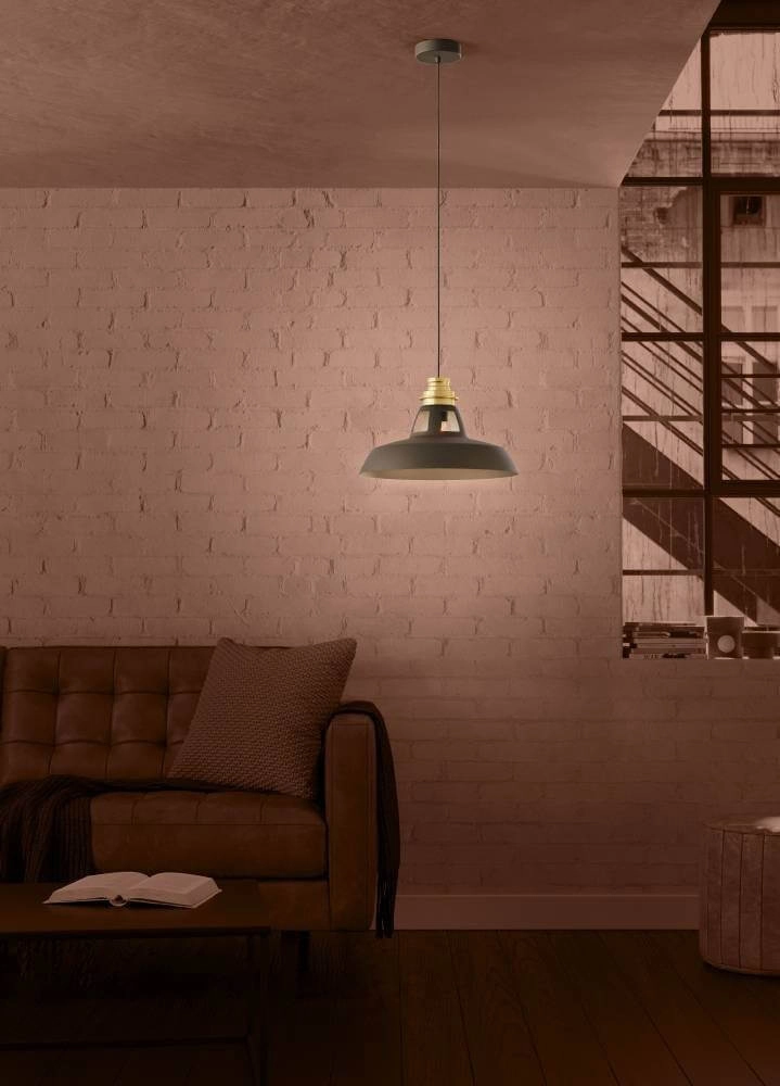 Rural hanging lamp Espinardo Ø 38cm Stars of Light 9008606243358