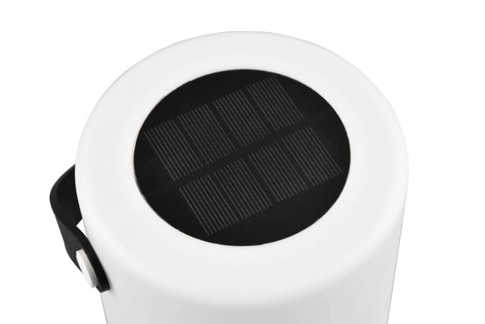 Tafellamp Garcia wit solar Trio 4017807564266