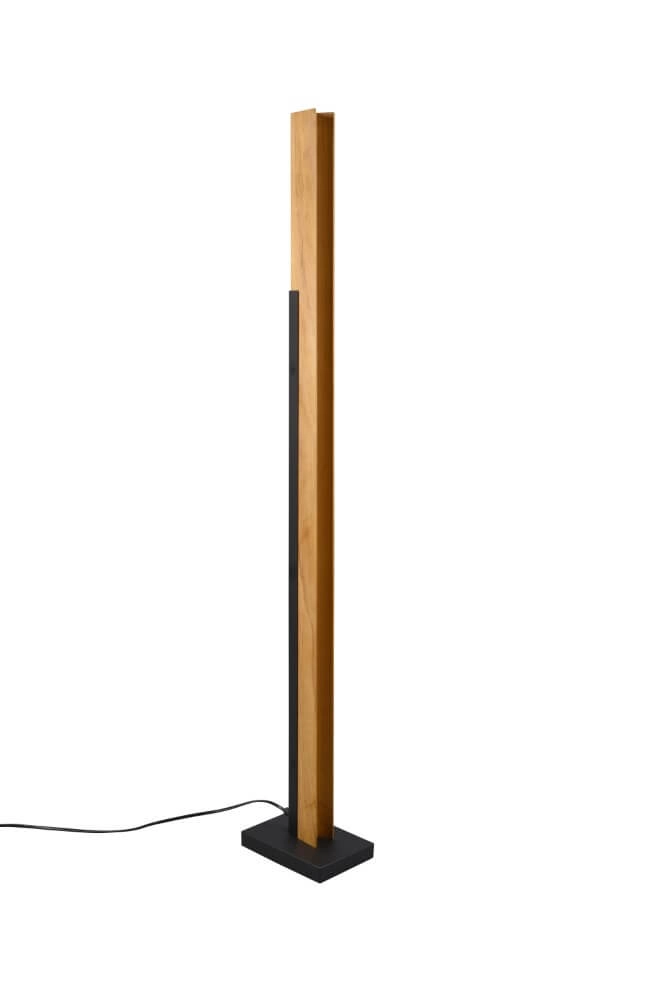 Houten led vloerlamp Kerala Houten led vloerlamp Kerala