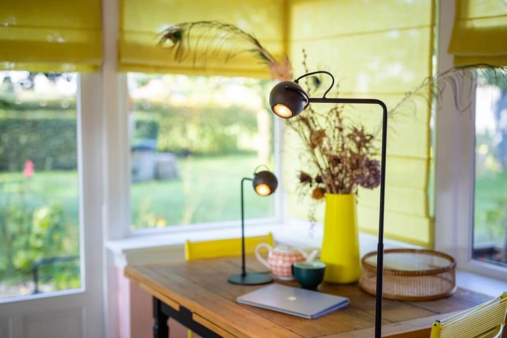 Zwarte bureaulamp The Eye ETH 8720195304524