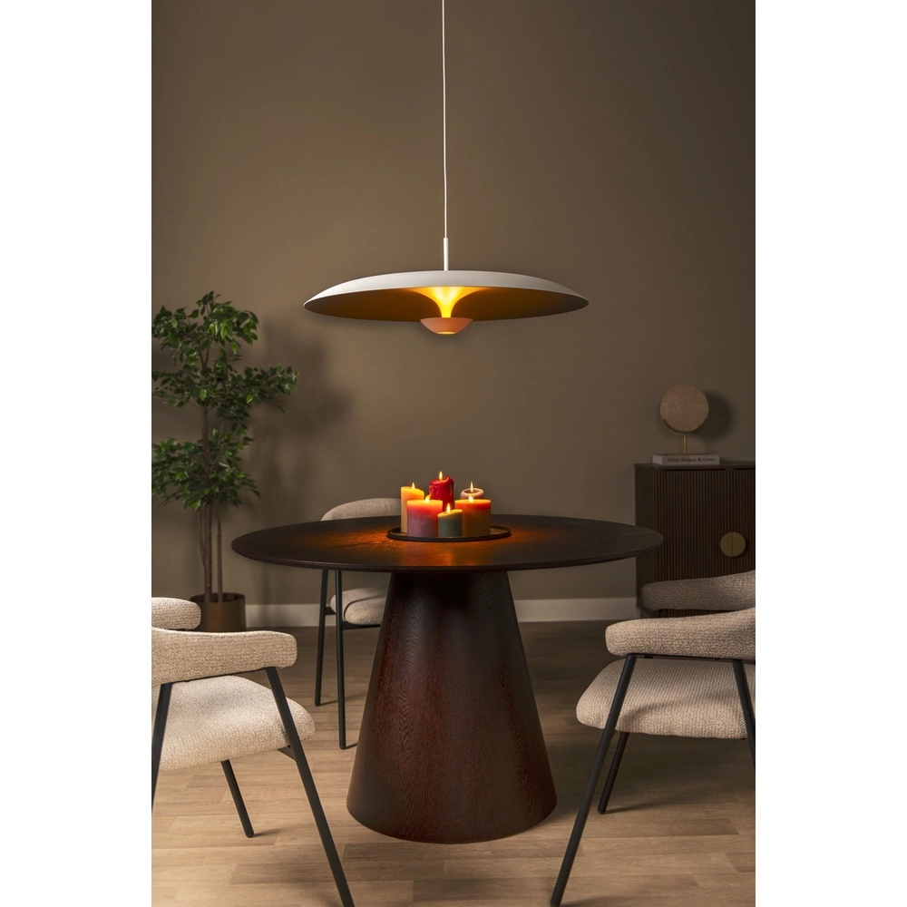 Design hanglamp Kenneth wit Ø 80cm Premium by Lucide 5411212410481