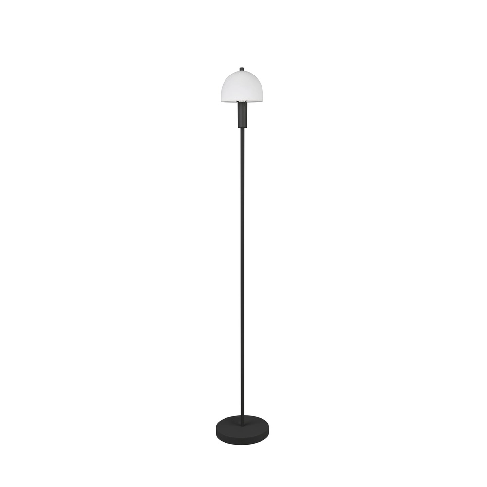 Vloerlamp Glenn zwart Trio 4017807613643