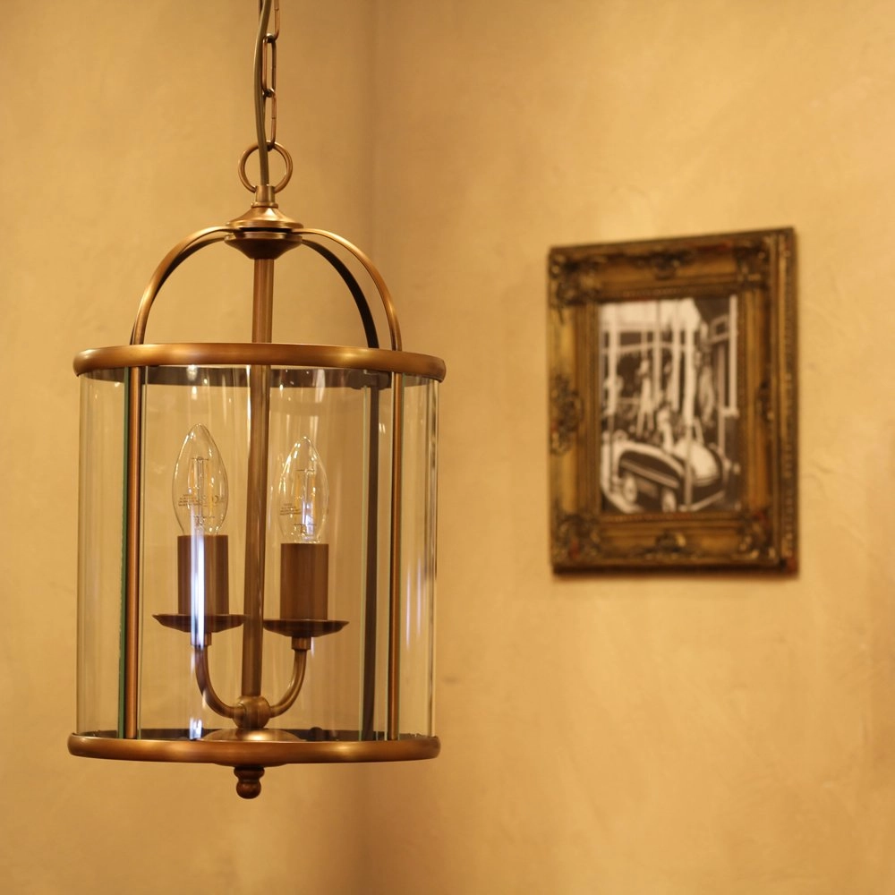 Hanglamp Pimpernel 23cm oud messing