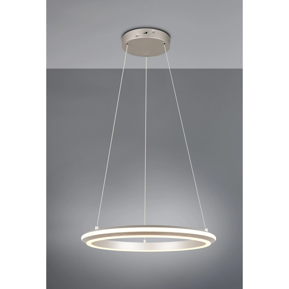 Hanglamp Amador nikkel Ø 45cm Trio 4017807656640