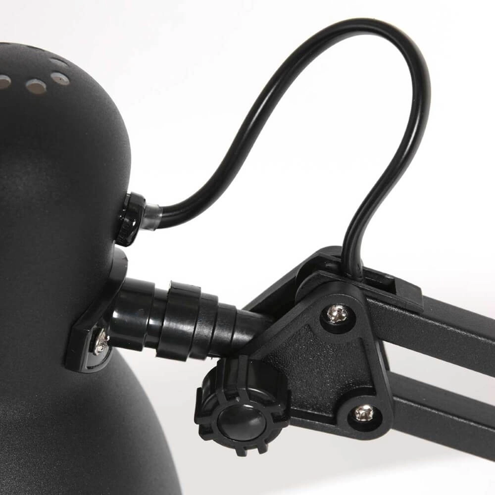 Retro bureaulamp Study mat zwart Steinhauer 8712746167108