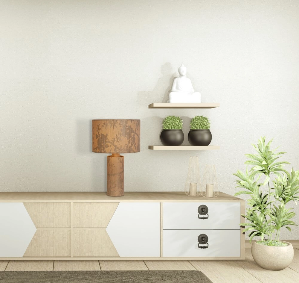 Landelijke tafellamp Isla bruin Searchlight 5053423274126