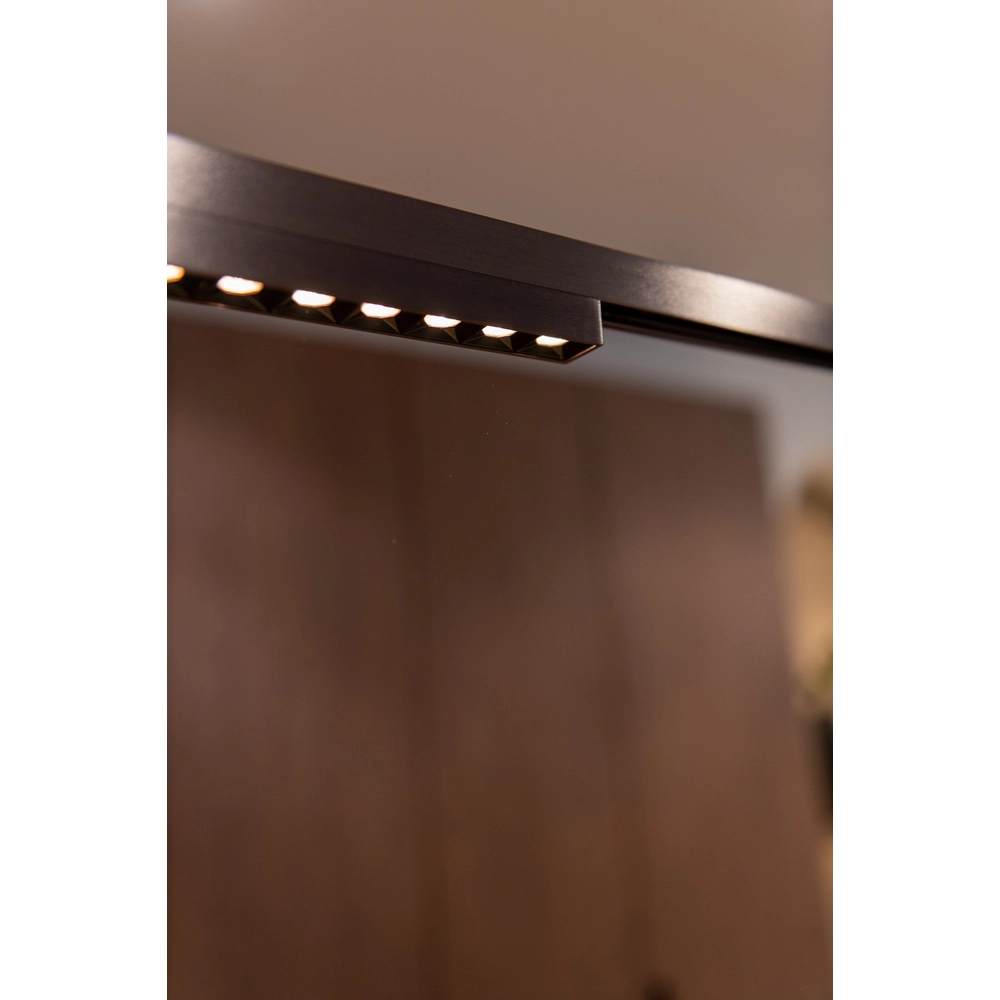 1-fase railspot Linial Xenia mat zwart chroom Premium by Lucide 5411212552587