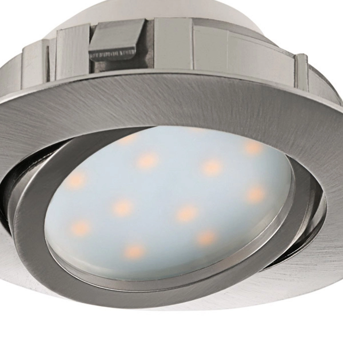 Led plafondspot Pineda Round 6w - 3000K - 8,4cm nikkel Eglo 9002759958565
