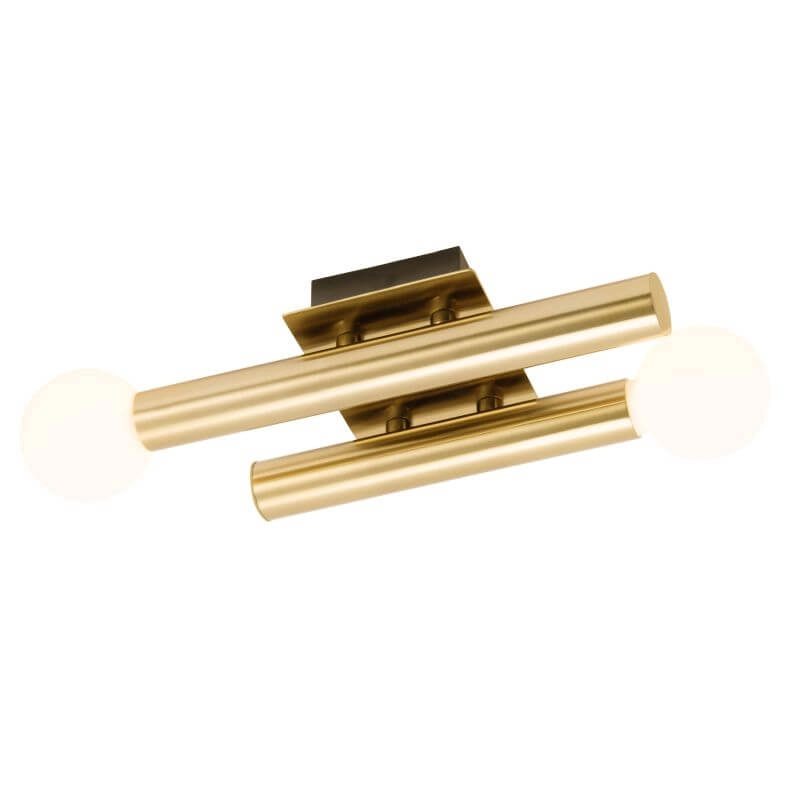 Mat gouden plafondlamp Lucky Mat gouden plafondlamp Lucky