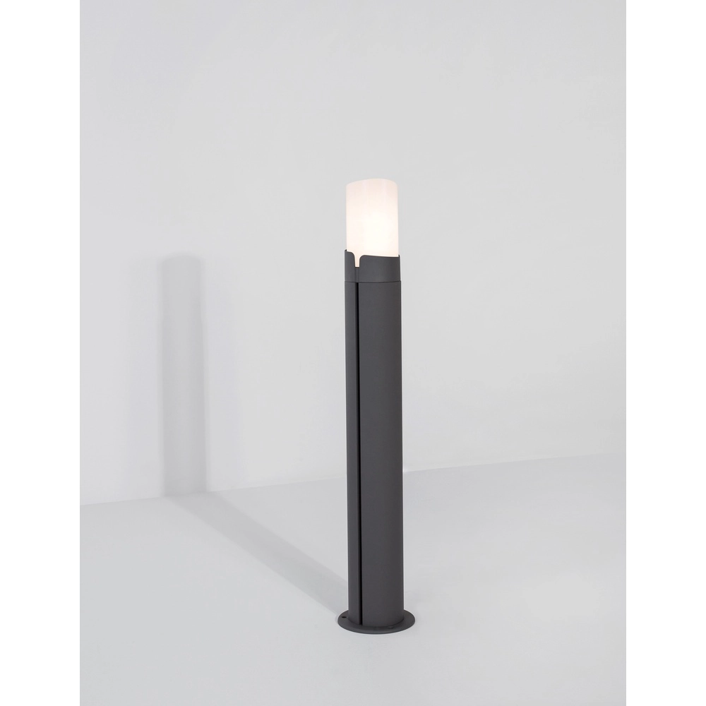 Strakke tuinlamp Pyro grijs