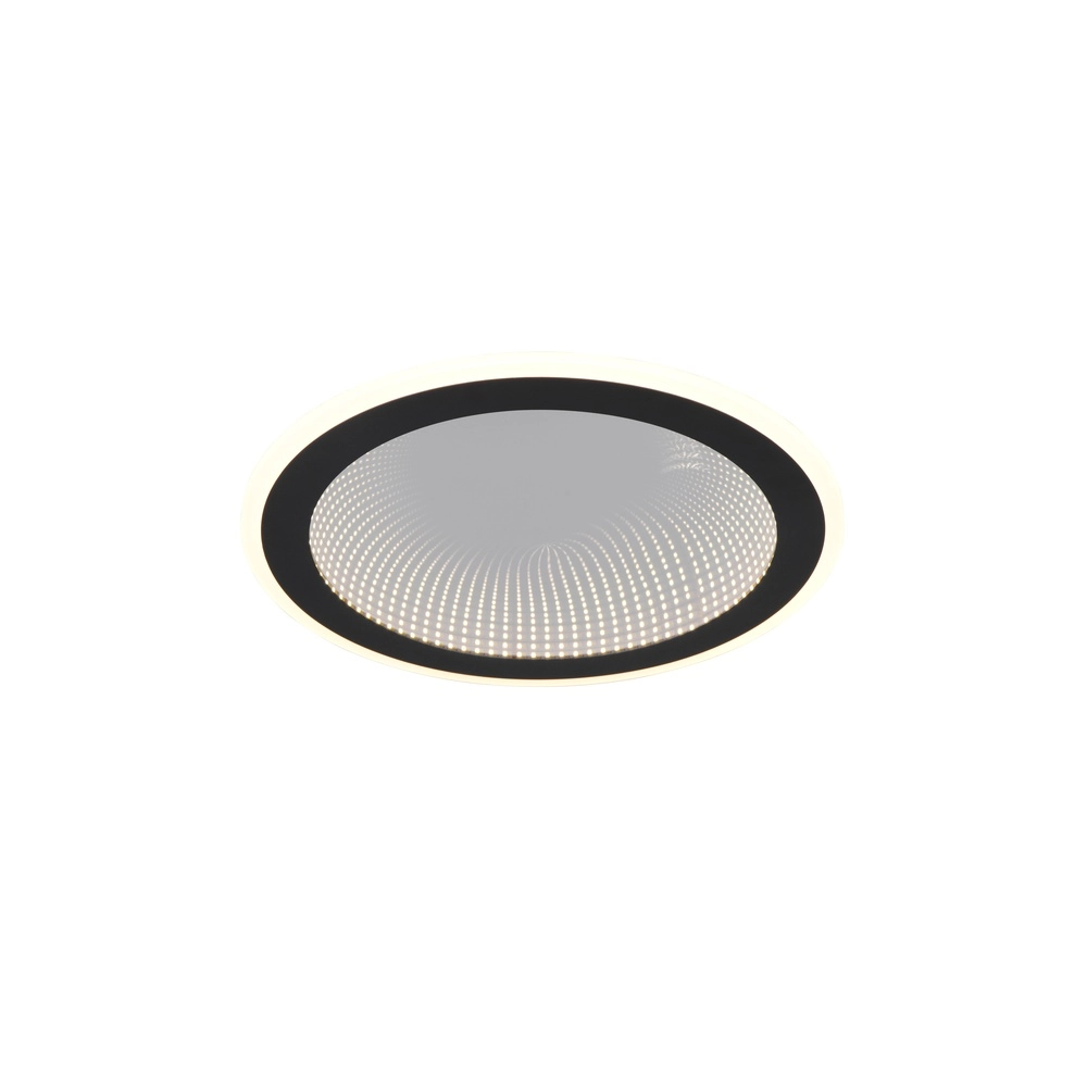 Design plafondlamp Glace zwart