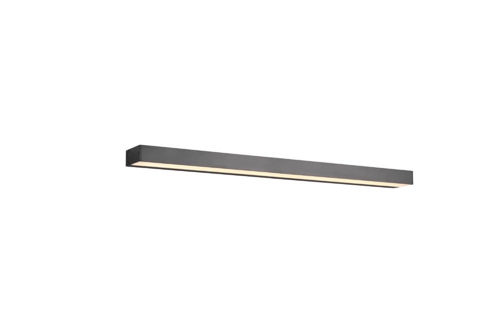 Wand lamp Rocco 90cm zwart Trio 4017807507935