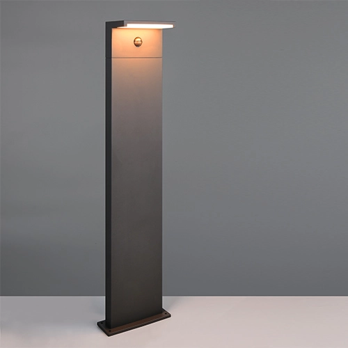 Moderne tuinlamp Ravi antraciet met sensor 100cm