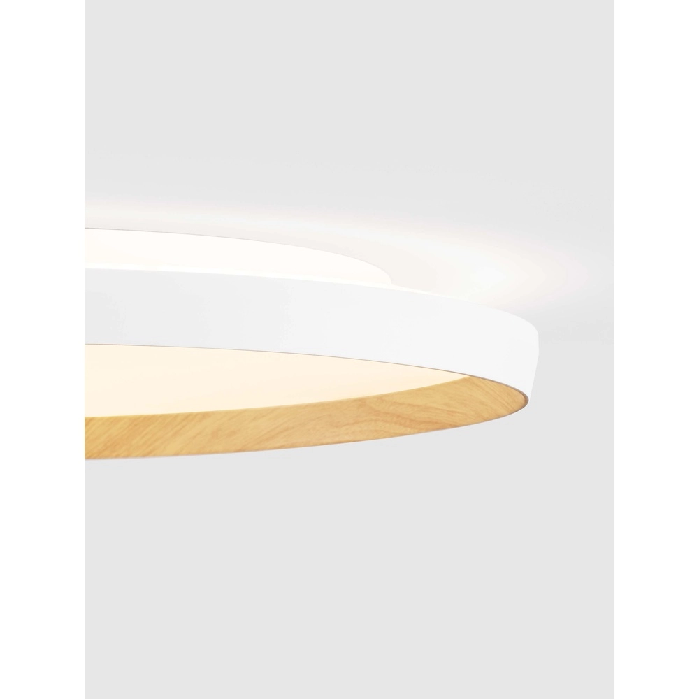 Plafonniere Vomos wit Ø 60cm Lyora 5212017448774