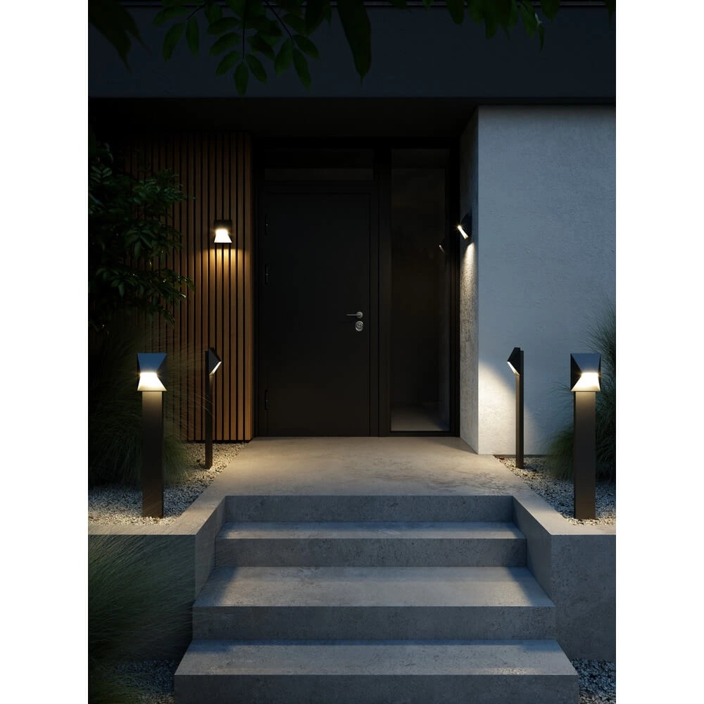 Design wandlamp Pontio zwart 15cm Nordlux 5704924010842