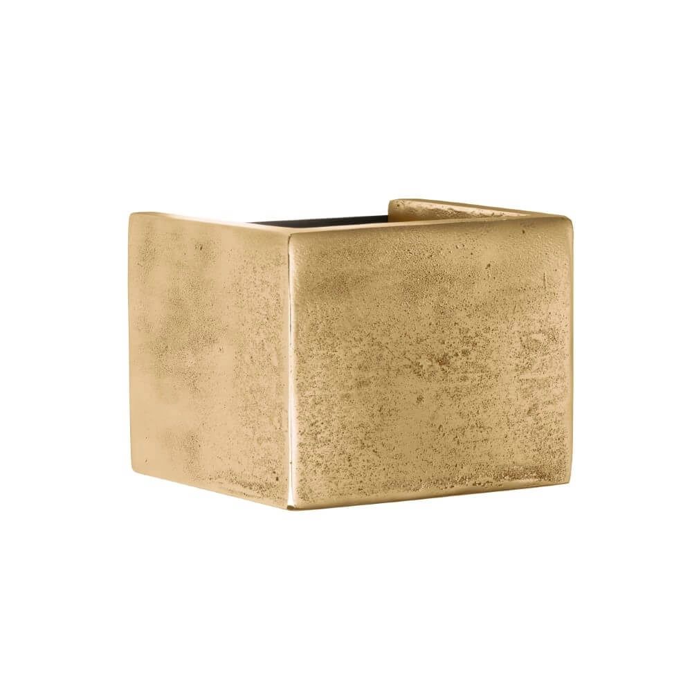 Gouden wandlamp Cog 12cm x 10cm Gouden wandlamp Cog 12cm x 10cm