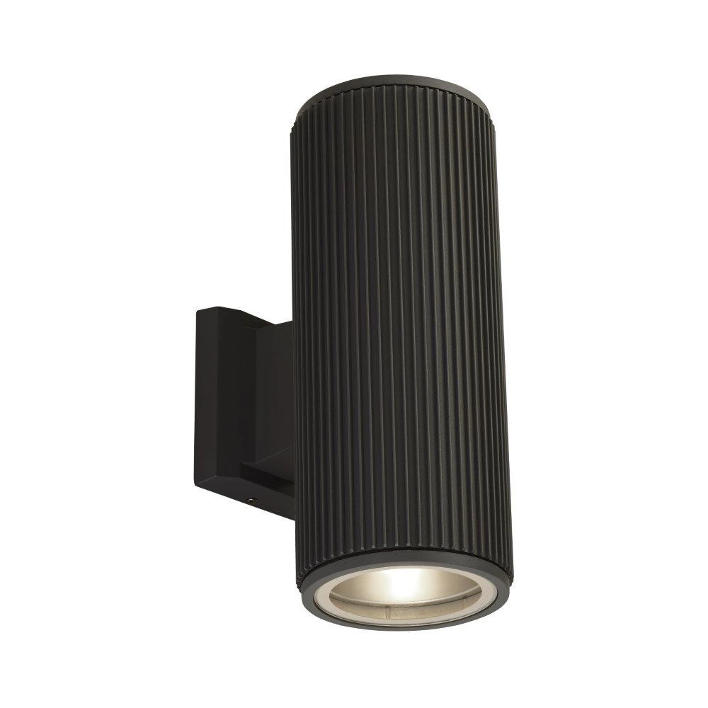 Grote up- & downlighter Splot 27cm zwart
