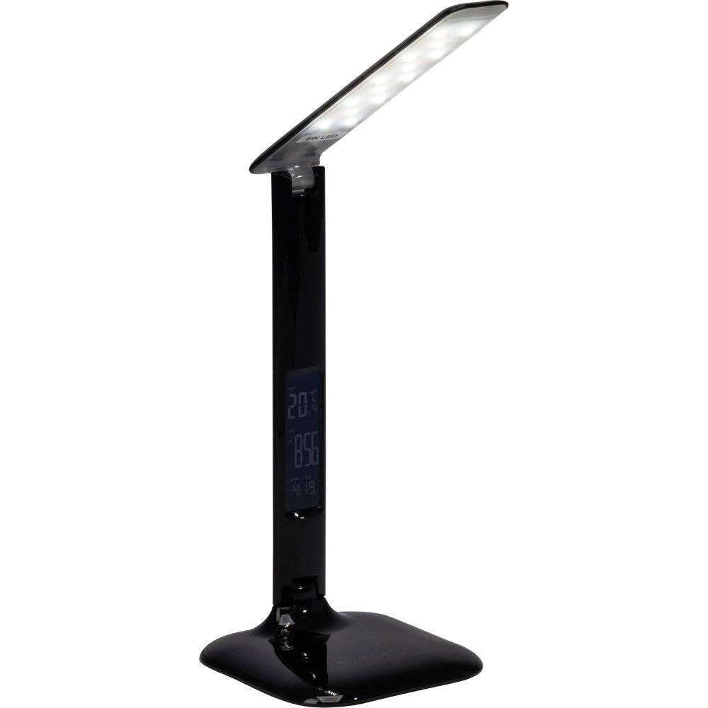 Multifunctionele bureaulamp Glenn zwart Brilliant 4004353220739