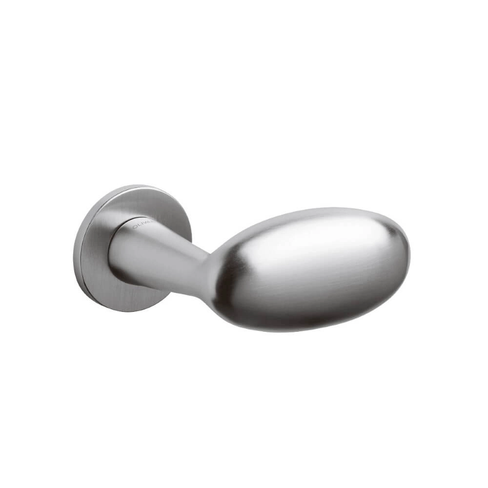 Deurknop Blindo draaibaar rechts chroom mat