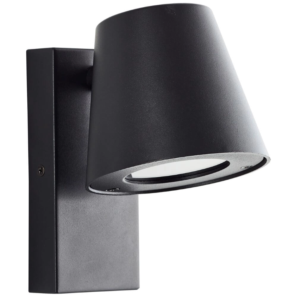 Zwarte wandlamp Bari Brilliant 4004353435775