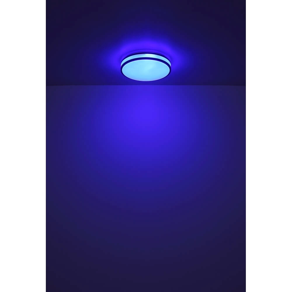 Plafonniere Betha bruin Ø 34cm Globo 9007371453825