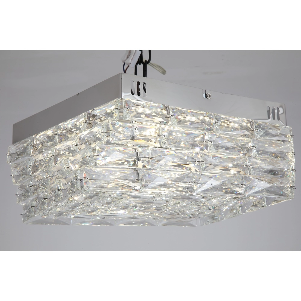 Plafondlamp Modena chroom Searchlight 5053423304106