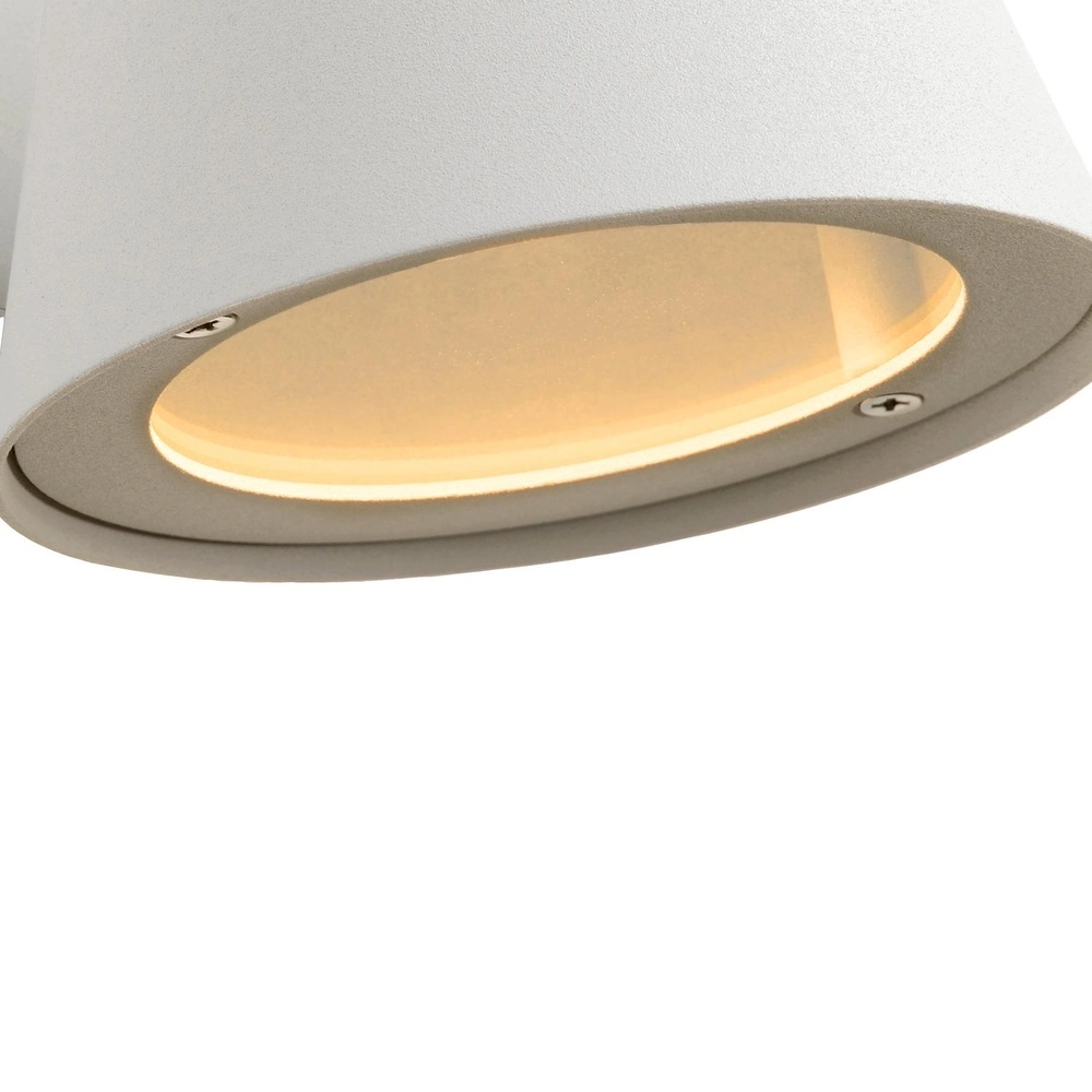 Wandspot Dingo-Led IP44 wit Lucide 5411212143822