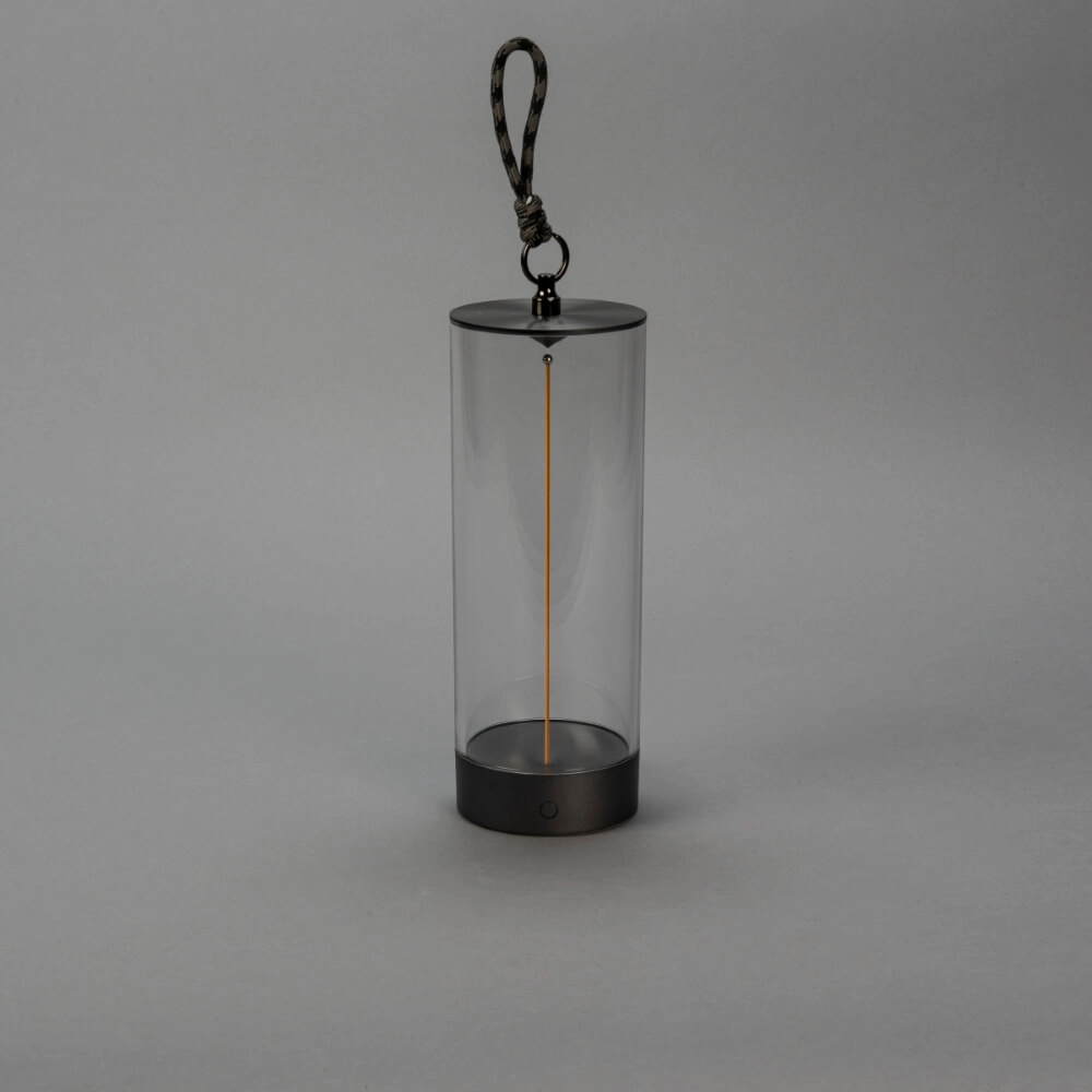 Oplaadbare lamp Edison S antraciet KonstSmide 7318307846379