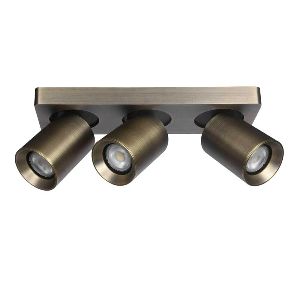 Plafondlamp Megano 3-lichts antiek brons Artdelight 8720701103283