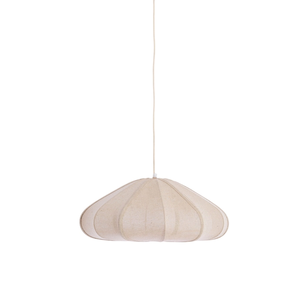 Stoffen hanglamp Cesano Ø 50cm - naturel
