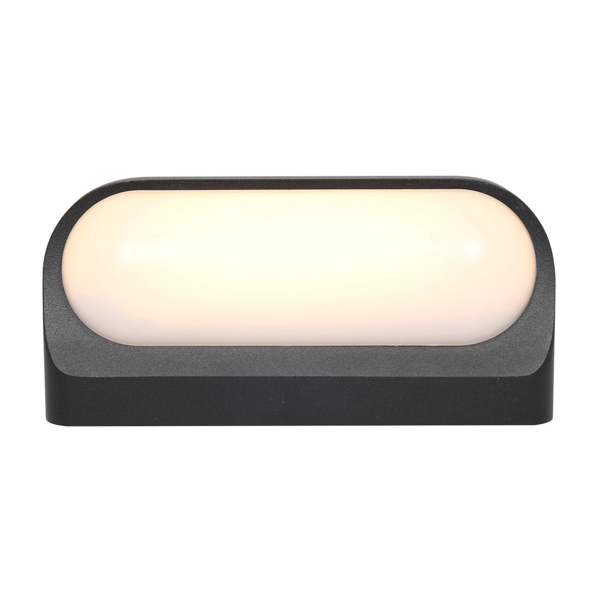 Buiten wandlamp zwart Dosko 18cm Steinhauer 8712746133165