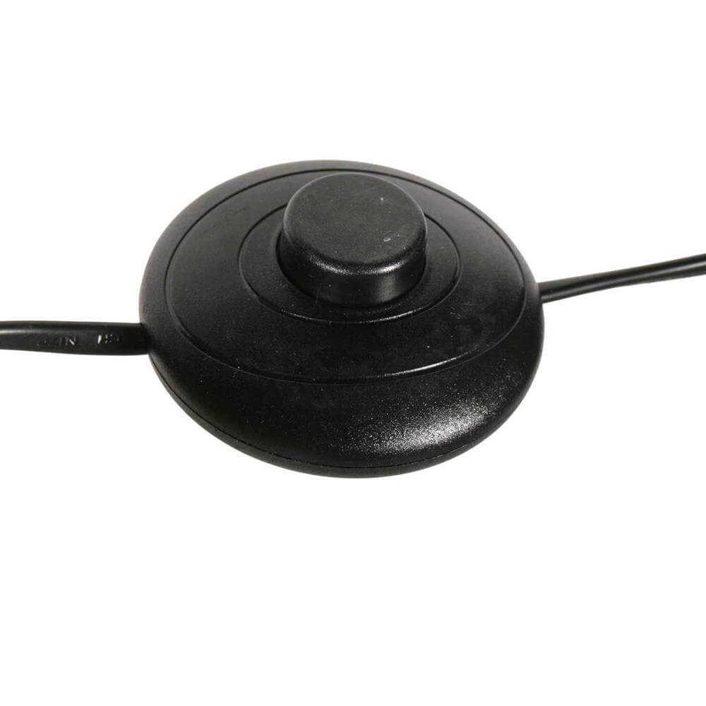 Moderne vloerlamp Mykty zwart Ø 40cm Steinhauer 8712746178173