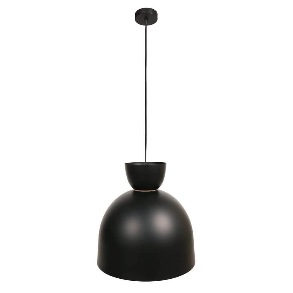 Design hanglamp Skandina zwart bolvorm Ø 35cm Steinhauer 8712746171808