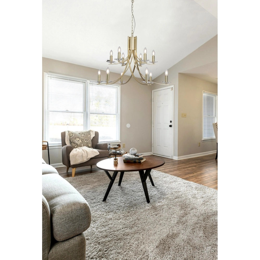 Kroonluchter Ascona 12-lichts Searchlight 5053423303680