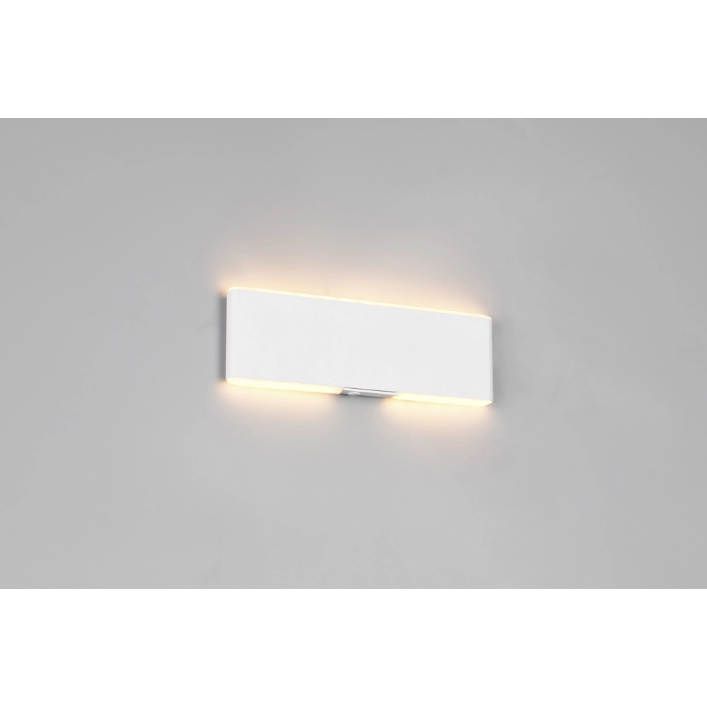 Moderne wandlamp Conchita wit 22cm Trio 4017807655636