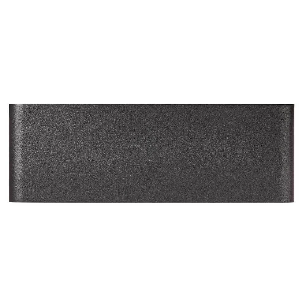 Strakke design wandlamp Kinver zwart 26cm Nordlux 5704924004759