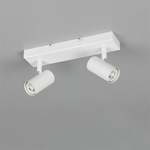 Opbouwspot Taryn 2-lichts wit Trio 4017807685565