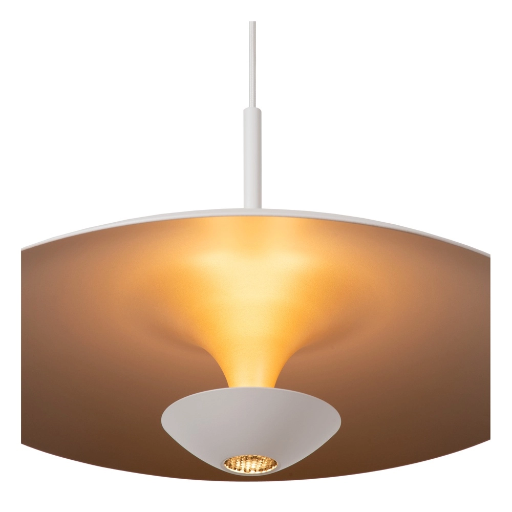 Design hanglamp Kenneth wit Ø 40cm Premium by Lucide 5411212410474