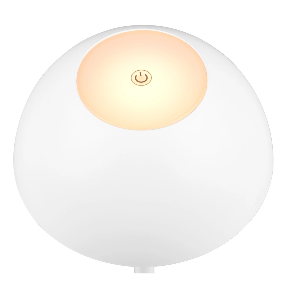 Tafellampje Ricardo wit Ø 13,5cm Trio 4017807601787