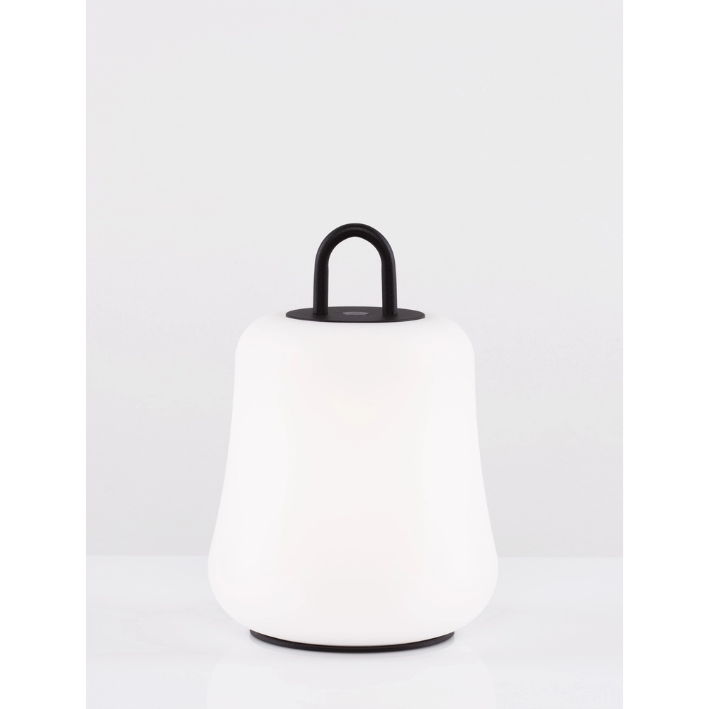 Tafellamp Jigra oplaadbaar antraciet met wit Lyora 5212017434883