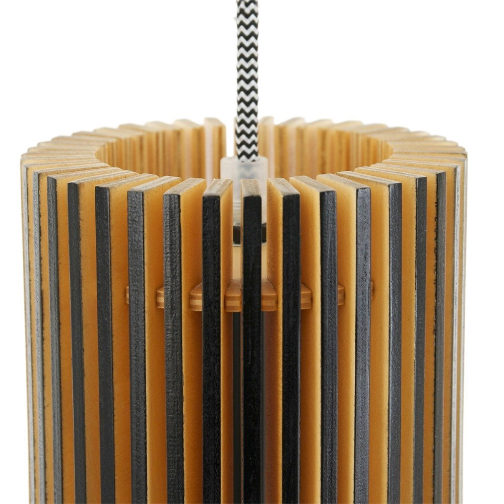 Houten hanglamp Smukt Pear Ø 50cm Steinhauer 8712746132885