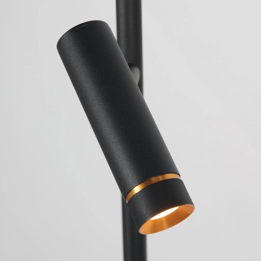 Vloerlamp 2-lichts Lumo zwart Steinhauer 8712746184686