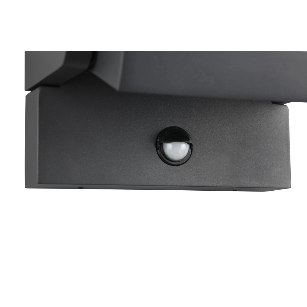 Richtbare wandlamp Kansas antraciet met sensor Trio 4017807603576