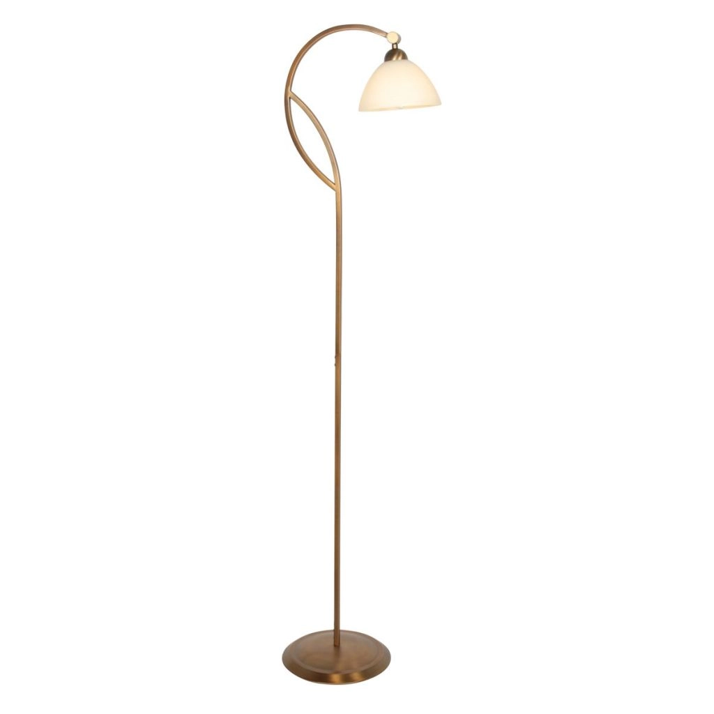 Klassieke vloerlamp Anthea brons Steinhauer 8712746180251